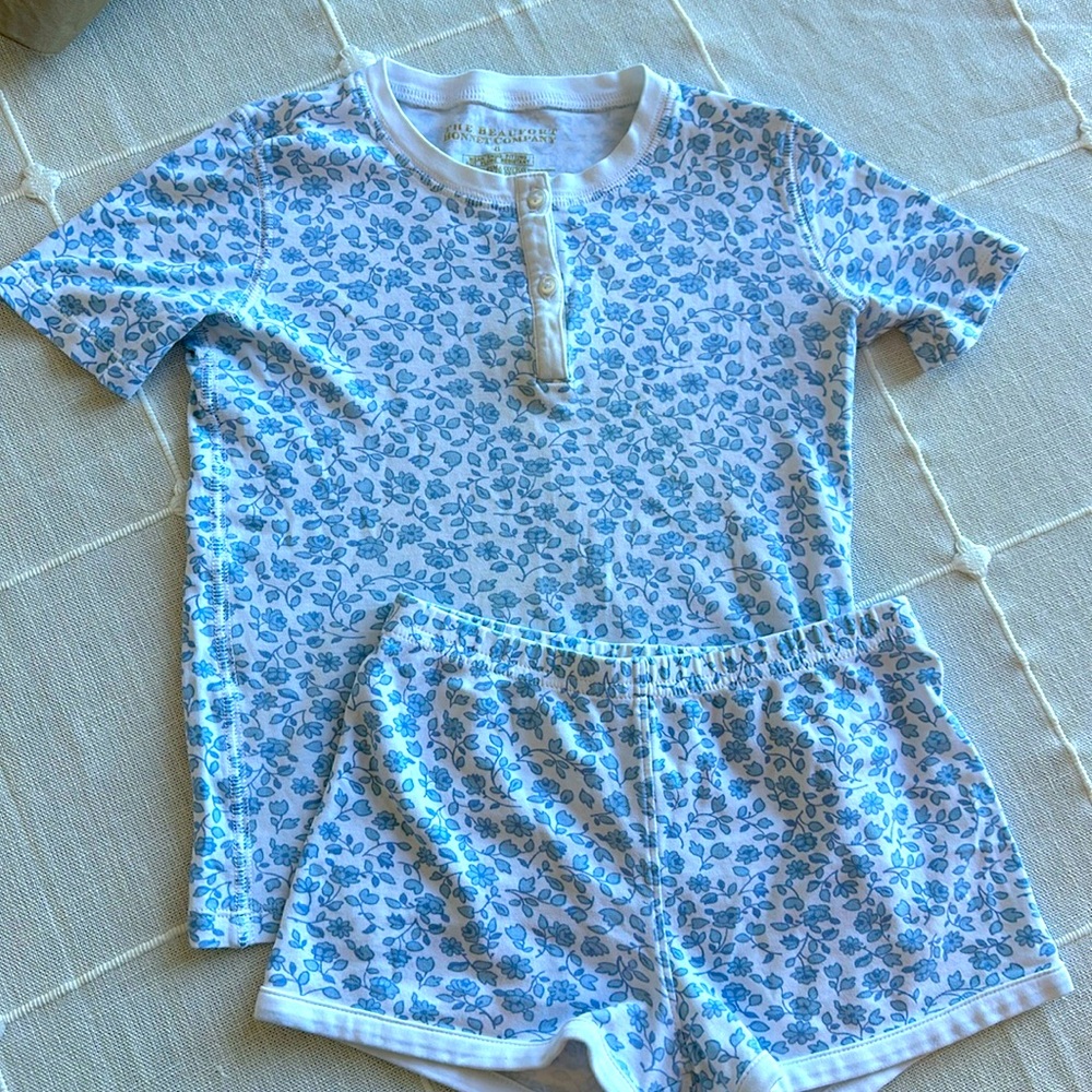 TBBC 2 piece pajamas size 8